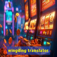 wingding translator